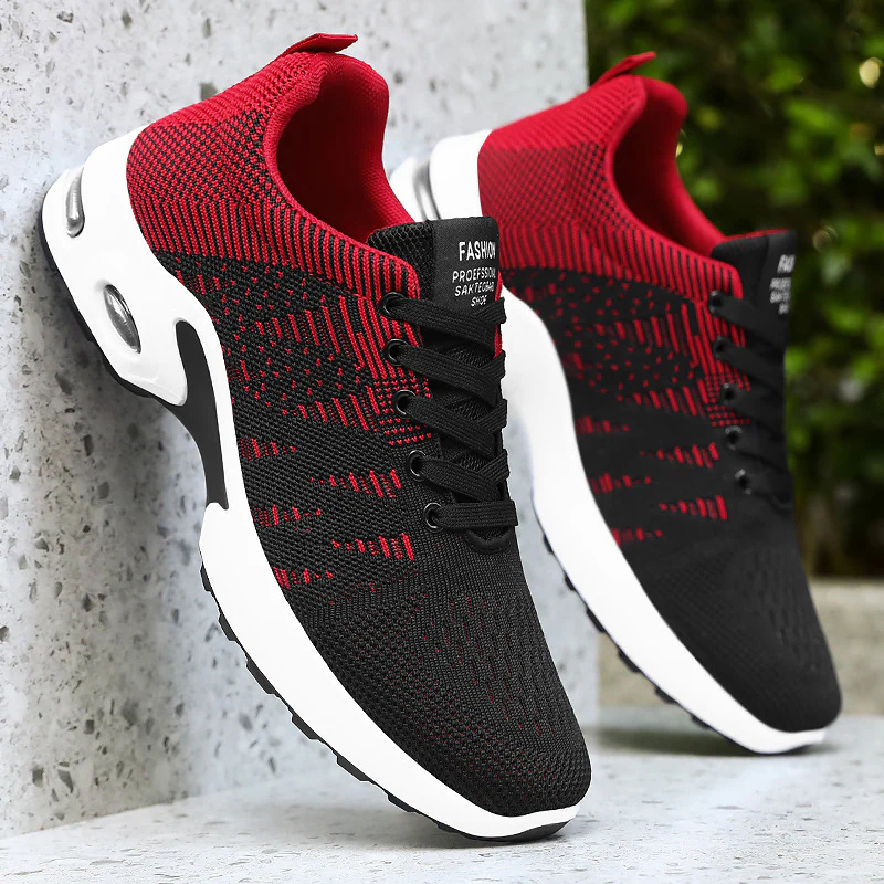 Damen Sportliche Sneaker mit atmungsaktivem Mesh-Obermaterial und dämpfender Sohle Heidi Mode - Image 3