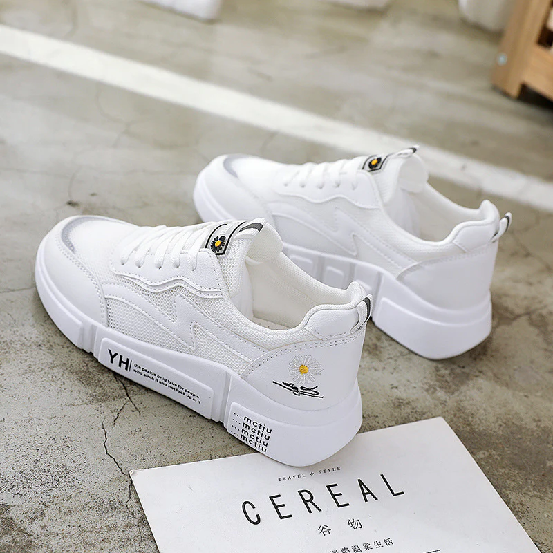 Damen Sportliche Sneaker mit atmungsaktivem Mesh-Obermaterial und komfortabler Dämpfung Heidi Mode - Image 2