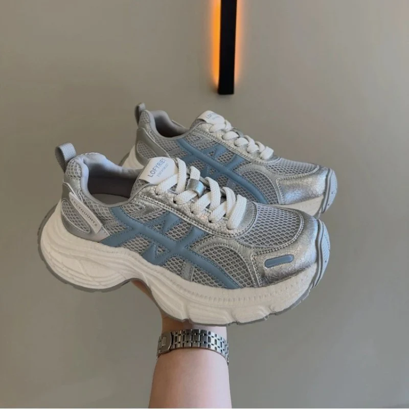 Damen Sportliche Sneaker mit atmungsaktivem Mesh-Obermaterial und rutschfester Sohle Heidi Mode - Image 2