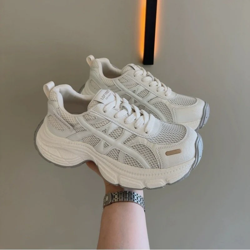 Damen Sportliche Sneaker mit atmungsaktivem Mesh-Obermaterial und rutschfester Sohle Heidi Mode - Image 7