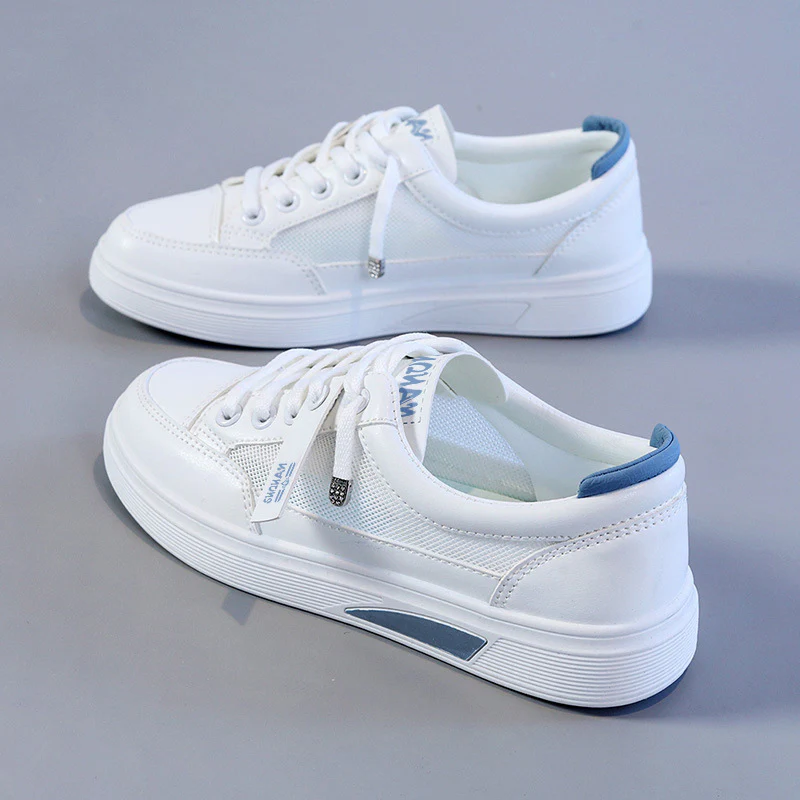 Damen Sportliche Sneaker mit atmungsaktivem Mesh und modischen Akzenten Heidi Mode - Image 6