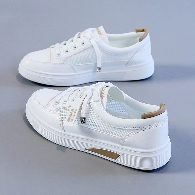 Damen Sportliche Sneaker mit atmungsaktivem Mesh und modischen Akzenten Heidi Mode - Image 8