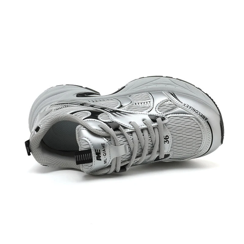 Damen Sportliche Sneaker mit atmungsaktivem Netz-Material und stoßdämpfender Sohle Heidi Mode - Image 2