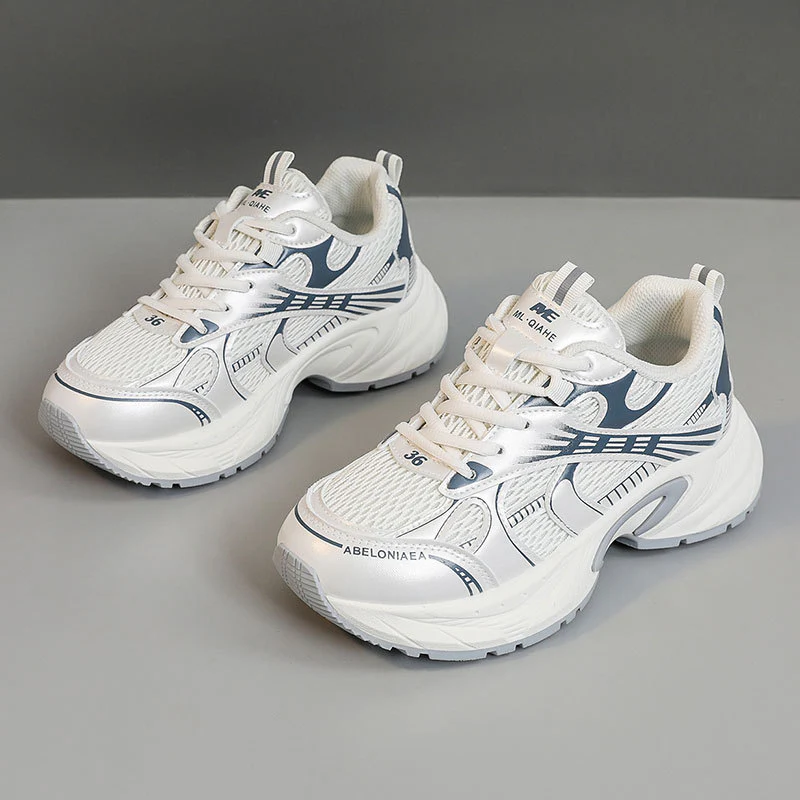 Damen Sportliche Sneaker mit atmungsaktivem Netz-Material und stoßdämpfender Sohle Heidi Mode - Image 6