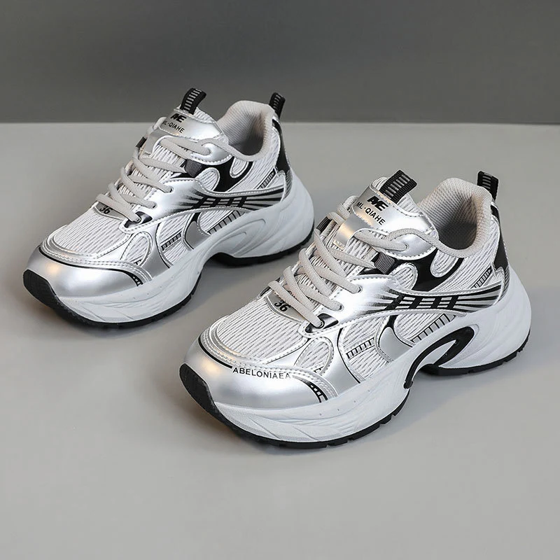 Damen Sportliche Sneaker mit atmungsaktivem Netz-Material und stoßdämpfender Sohle Heidi Mode - Image 9