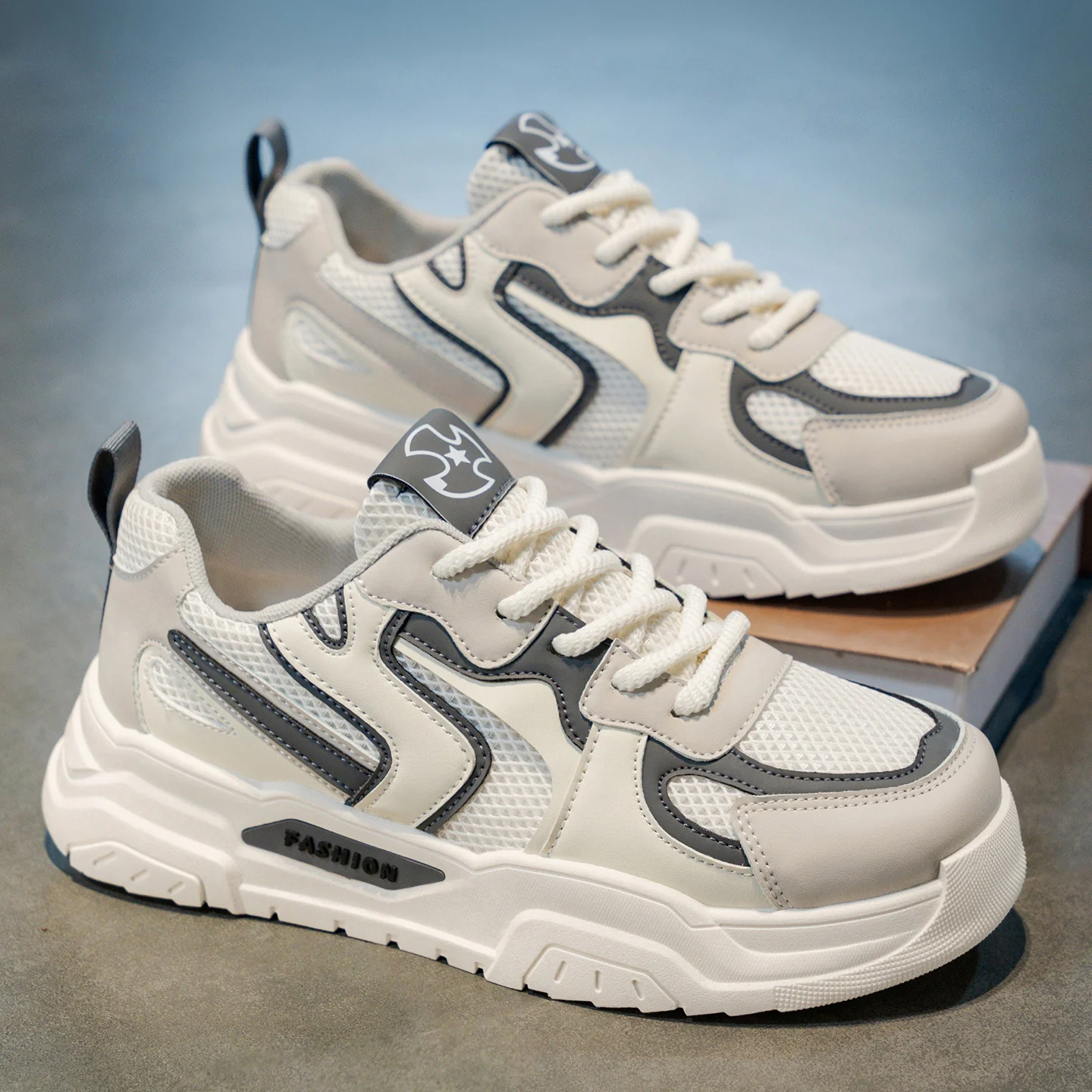 Damen Sportliche Sneaker mit atmungsaktivem Netz-Obermaterial und rutschfester Sohle Heidi Mode - Image 6