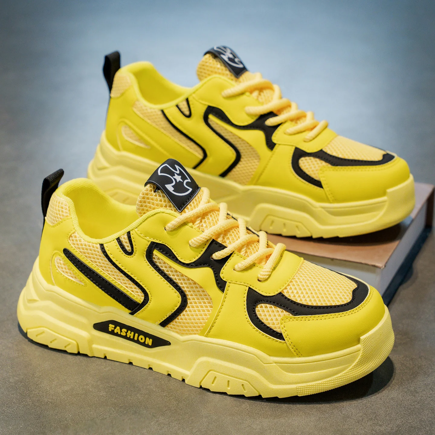 Damen Sportliche Sneaker mit atmungsaktivem Netz-Obermaterial und rutschfester Sohle Heidi Mode - Image 7