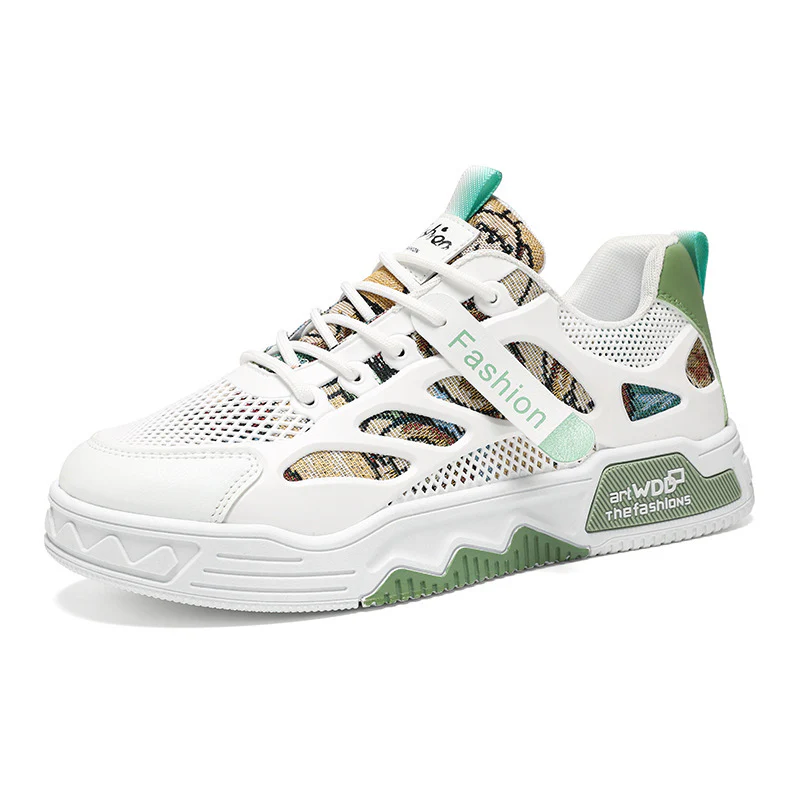 Damen Sportliche Sneaker mit atmungsaktivem Netzmaterial und stabiler Sohle Heidi Mode - Image 5