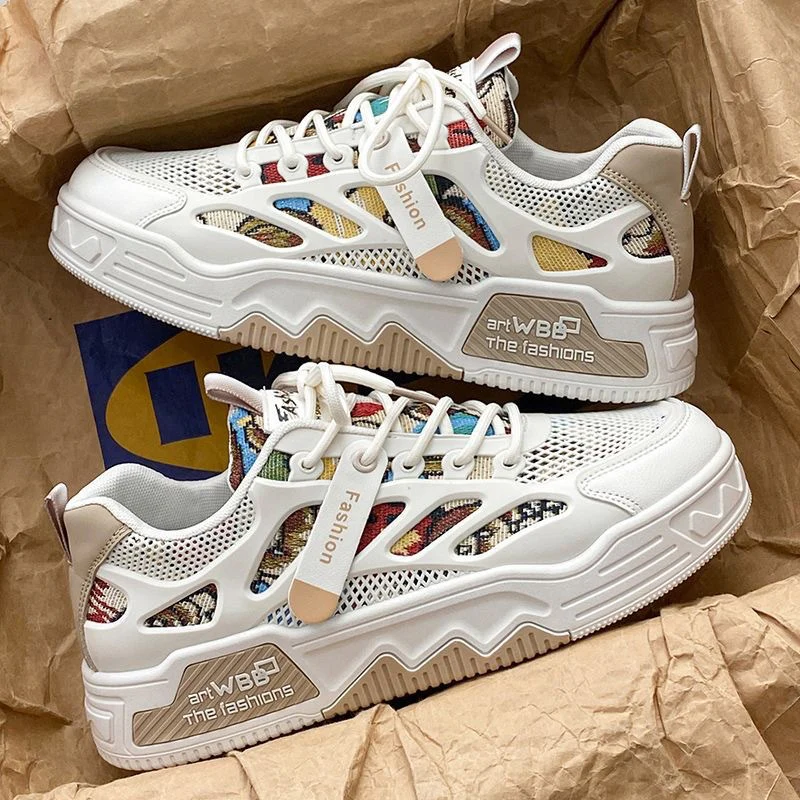 Damen Sportliche Sneaker mit atmungsaktivem Netzmaterial und stabiler Sohle Heidi Mode - Image 8