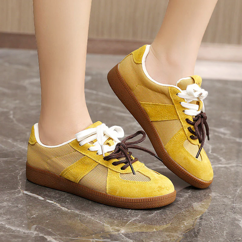 Damen Sportliche Sneaker mit atmungsaktivem Obermaterial und bequemer Dämpfung Heidi Mode - Image 3