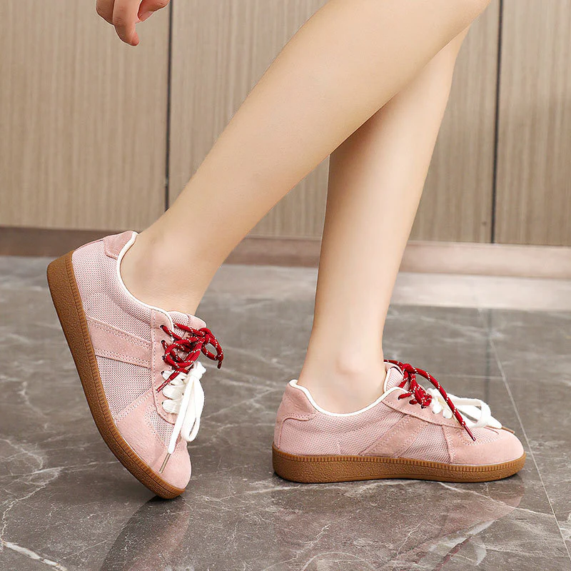 Damen Sportliche Sneaker mit atmungsaktivem Obermaterial und bequemer Dämpfung Heidi Mode - Image 4