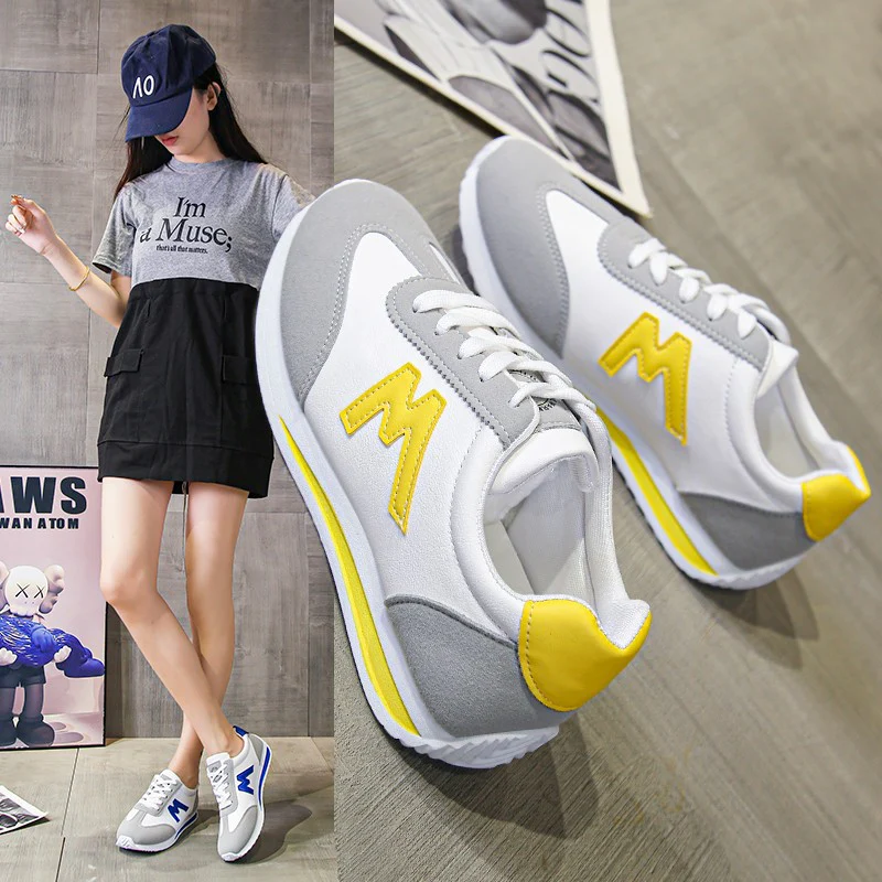 Damen Sportliche Sneaker mit atmungsaktivem Obermaterial und bequemer Dämpfung Heidi Mode - Image 2