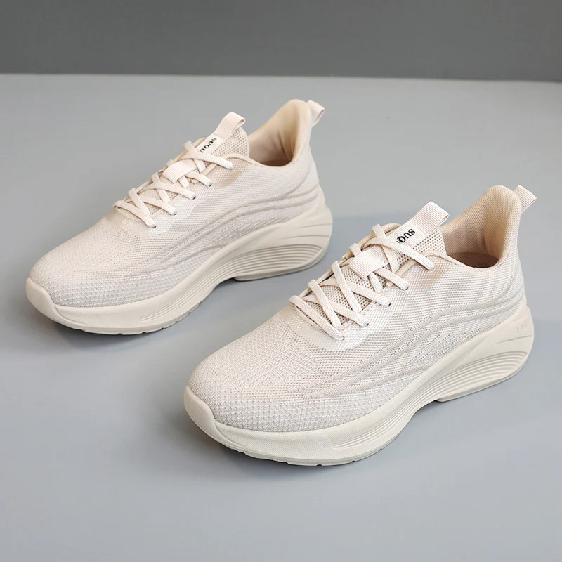 Damen Sportliche Sneaker mit atmungsaktivem Obermaterial und dämpfender Sohle Heidi Mode - Image 2