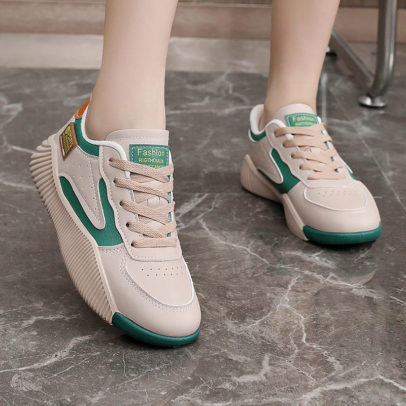 Damen Sportliche Sneaker mit atmungsaktivem Obermaterial und flexibler Sohle Heidi Mode - Image 4