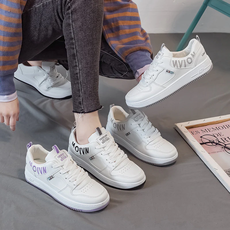 Damen Sportliche Sneaker mit atmungsaktivem Obermaterial und gepolsterter Innensohle Heidi Mode - Image 3