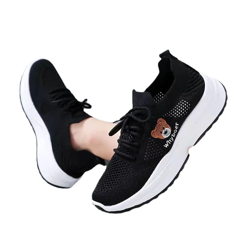 Damen Sportliche Sneaker mit atmungsaktivem Obermaterial und komfortablem Schuhdesign Heidi Mode - Image 3
