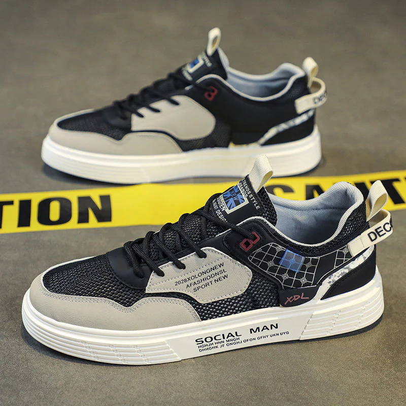 Damen Sportliche Sneaker mit atmungsaktiven Mesh-Einsätzen und dämpfender Sohle Heidi Mode - Image 4