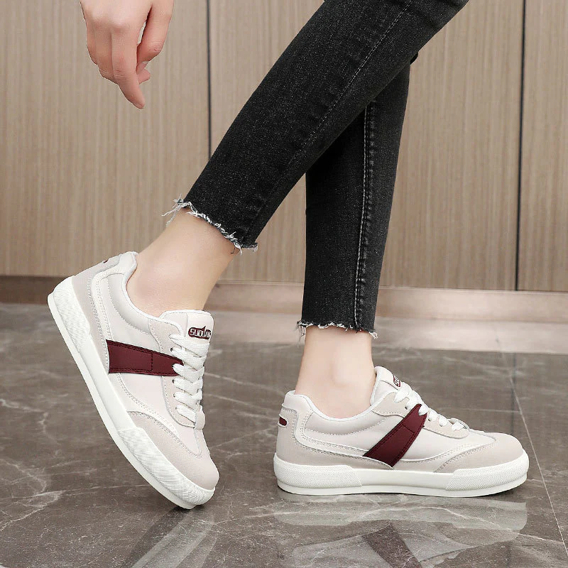 Damen Sportliche Sneaker mit atmungsaktiven Mesh-Einsätzen und flexibler Laufsohle Heidi Mode - Image 4