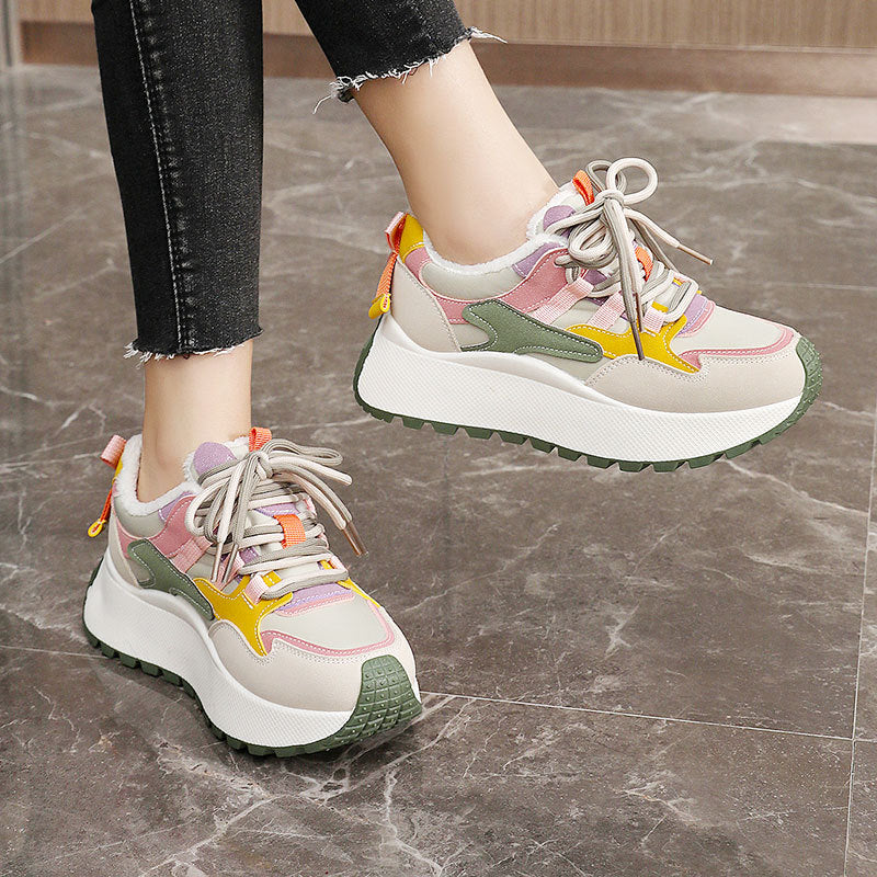 Damen Sportliche Sneaker mit atmungsaktiven Obermaterialien und isolierendem Innenfutter Heidi Mode - Image 2