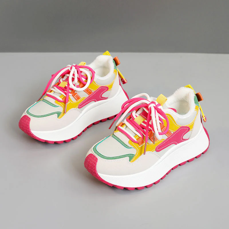 Damen Sportliche Sneaker mit atmungsaktiven Obermaterialien und isolierendem Innenfutter Heidi Mode - Image 6