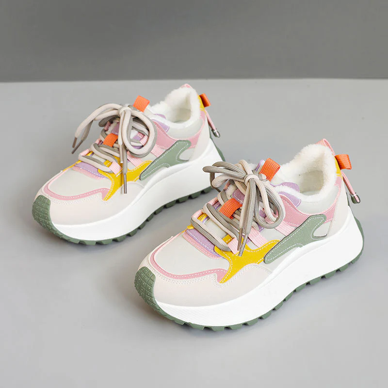 Damen Sportliche Sneaker mit atmungsaktiven Obermaterialien und isolierendem Innenfutter Heidi Mode - Image 7