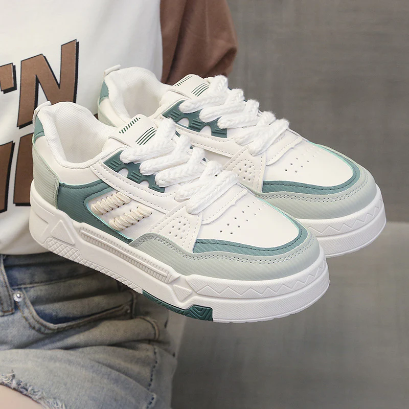 Damen Sportliche Sneaker mit atmungsaktiver Mesh-Konstruktion und trendiger Außensohle Heidi Mode - Image 3
