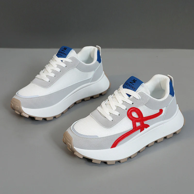 Damen Sportliche Sneaker mit atmungsaktiver Mesh-Oberfläche und dämpfendem Komfort Heidi Mode - Image 8