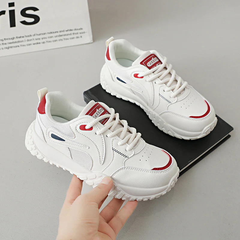 Damen Sportliche Sneaker mit atmungsaktiver Mesh-Oberfläche und dämpfender Laufsohle Heidi Mode - Image 2