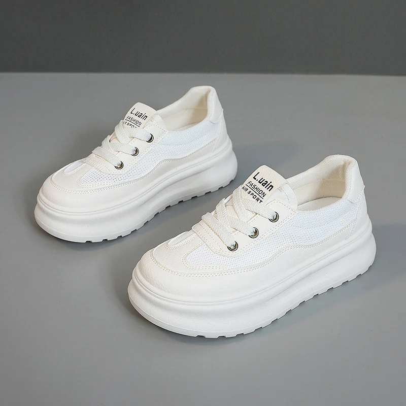 Damen Sportliche Sneaker mit atmungsaktiver Mesh-Oberfläche und dämpfender Sohle Heidi Mode - Image 6