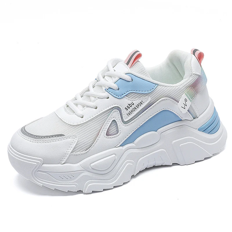 Damen Sportliche Sneaker mit atmungsaktiver Mesh-Oberfläche und ergonomischer Dämpfung Heidi Mode - Image 5