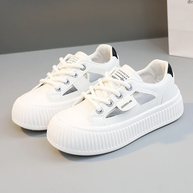 Damen Sportliche Sneaker mit atmungsaktiver Mesh-Oberfläche und flexiblem Design Heidi Mode - Image 3