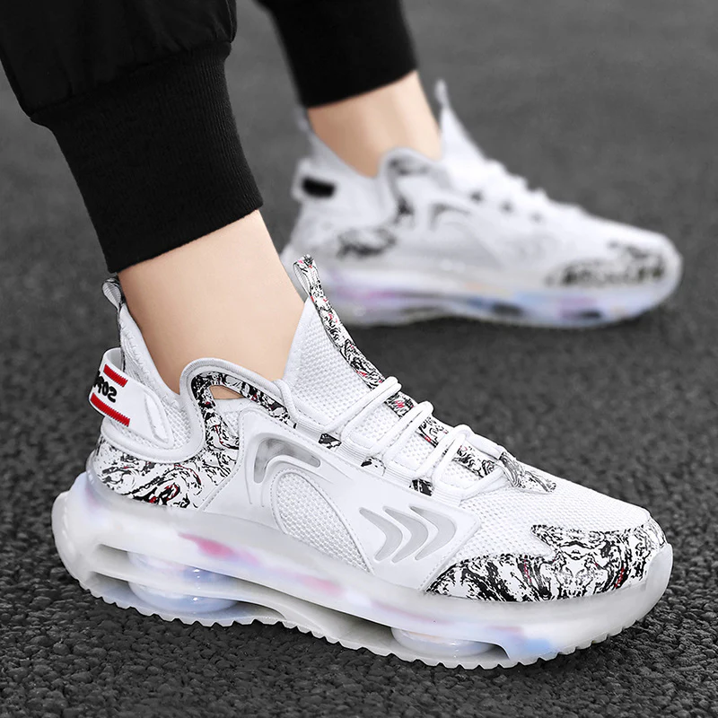 Damen Sportliche Sneaker mit atmungsaktiver Mesh-Oberfläche und innovativem Dämpfungssystem Heidi Mode - Image 7