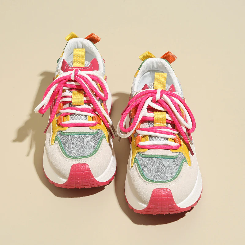 Damen Sportliche Sneaker mit atmungsaktiver Mesh-Oberfläche und innovativem Dämpfungssystem Heidi Mode - Image 2