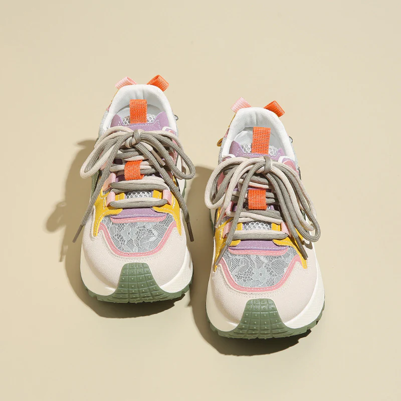 Damen Sportliche Sneaker mit atmungsaktiver Mesh-Oberfläche und innovativem Dämpfungssystem Heidi Mode - Image 7