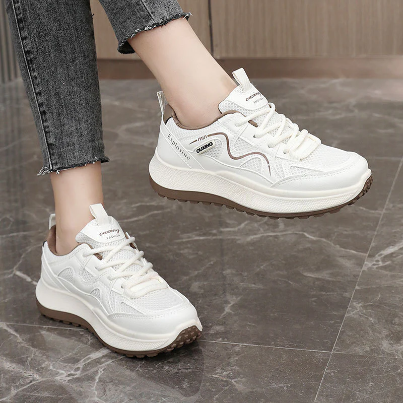 Damen Sportliche Sneaker mit atmungsaktiver Mesh-Oberfläche und innovativer Dämpfung Heidi Mode - Image 3
