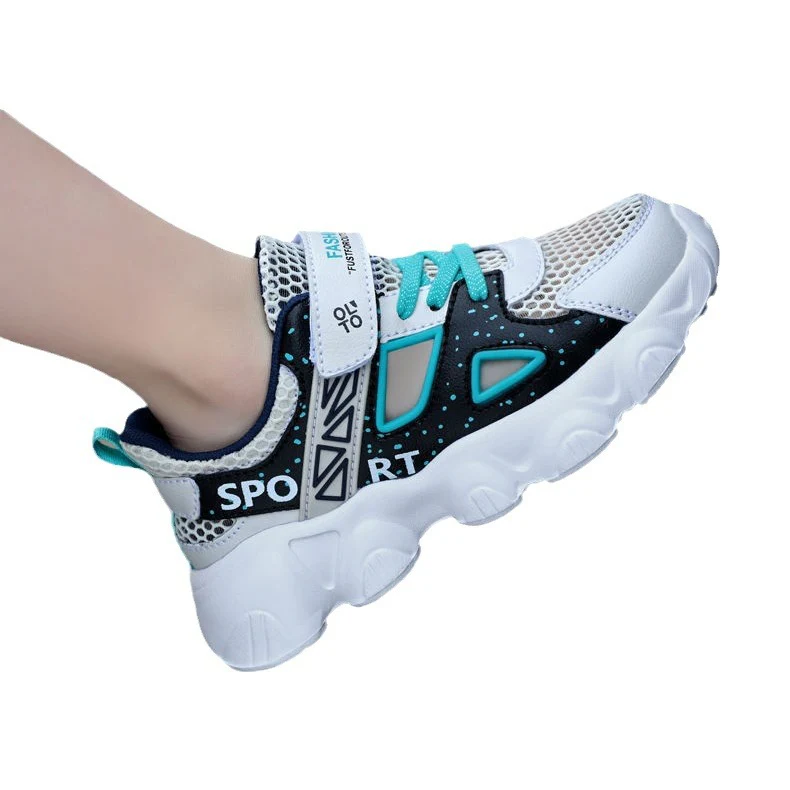 Damen sportliche Sneaker mit atmungsaktiver Mesh-Oberfläche und praktischem Klettverschluss Heidi Mode - Image 5