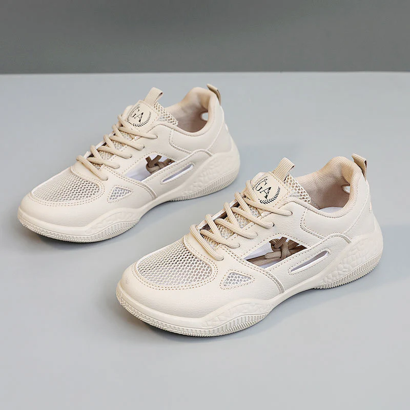 Damen Sportliche Sneaker mit atmungsaktiver Mesh-Oberfläche und rutschfester Sohle Heidi Mode - Image 2
