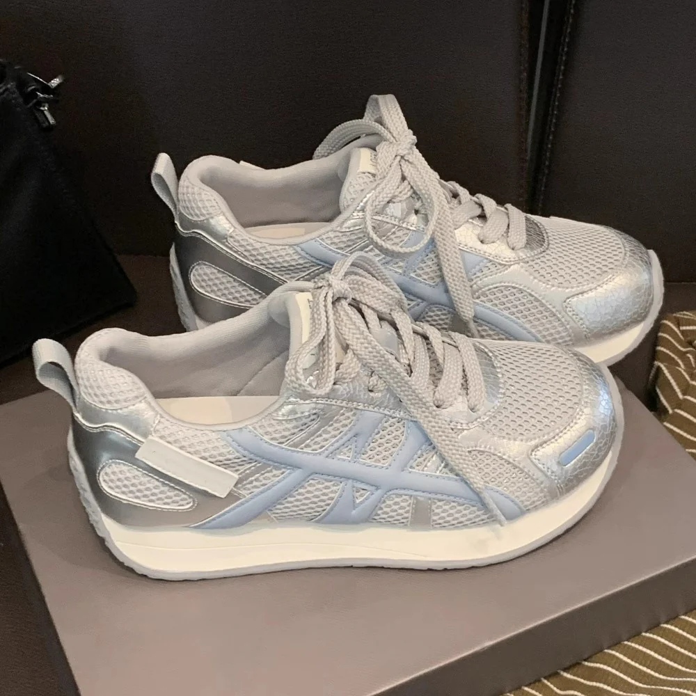 Damen Sportliche Sneaker mit atmungsaktiver Mesh-Oberfläche und stabilisierender Sohle Heidi Mode - Image 7