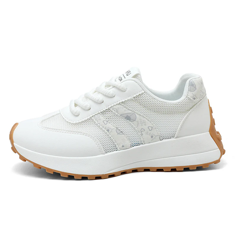Damen sportliche Sneaker mit atmungsaktiver Mesh-Oberfläche und stoßdämpfendem Sohlenprofil Heidi Mode - Image 7