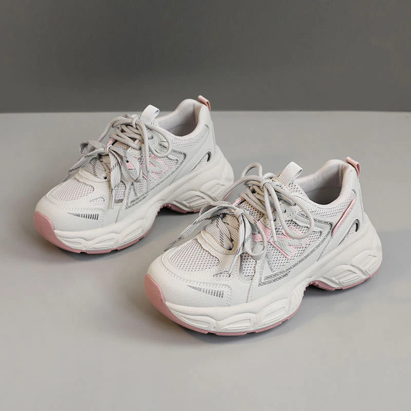 Damen Sportliche Sneaker mit atmungsaktiver Netz-Oberfläche und verstärkter Dämpfung Heidi Mode - Image 6