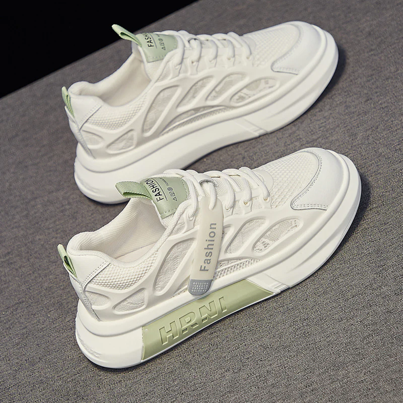 Damen Sportliche Sneaker mit atmungsaktiver Netzstruktur und ergonomischer Dämpfung Heidi Mode - Image 6