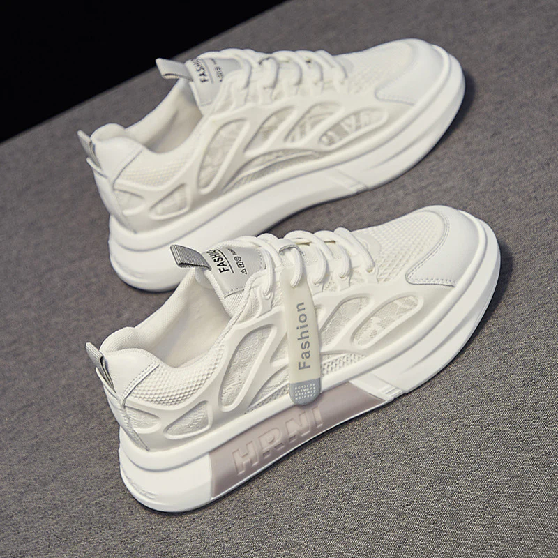 Damen Sportliche Sneaker mit atmungsaktiver Netzstruktur und ergonomischer Dämpfung Heidi Mode - Image 7