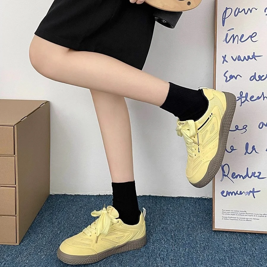 Damen Sportliche Sneaker mit atmungsaktiver Netzstruktur und rutschfester Sohle Heidi Mode - Image 3