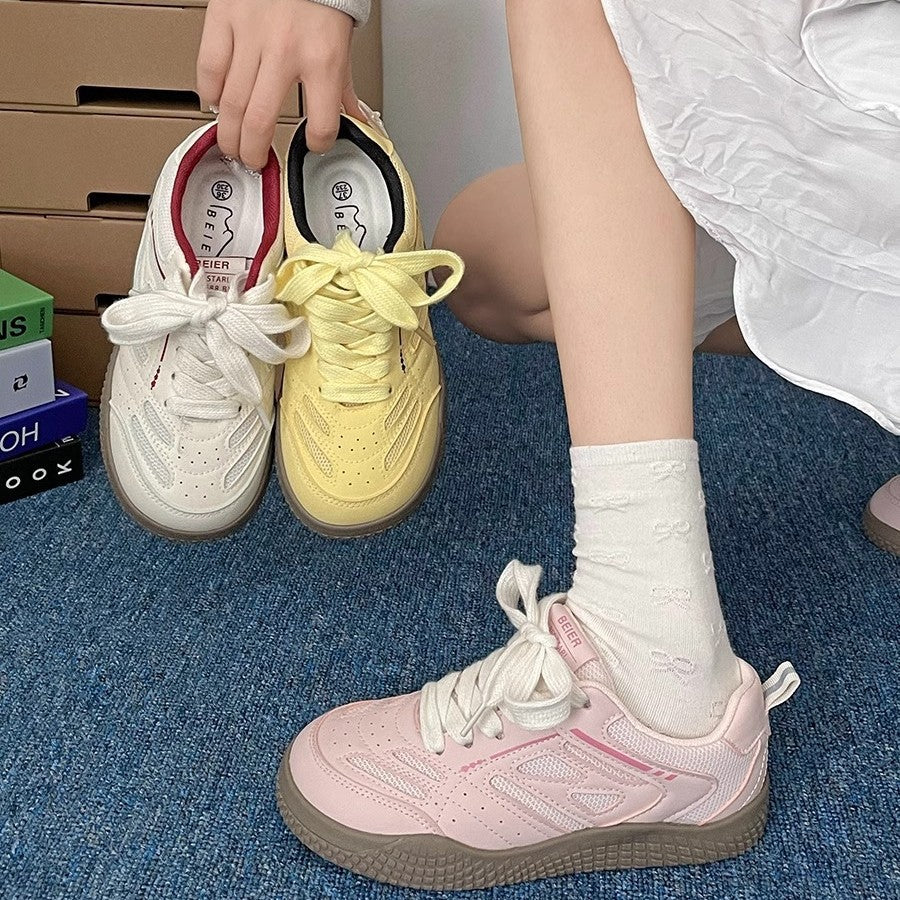 Damen Sportliche Sneaker mit atmungsaktiver Netzstruktur und rutschfester Sohle Heidi Mode - Image 4