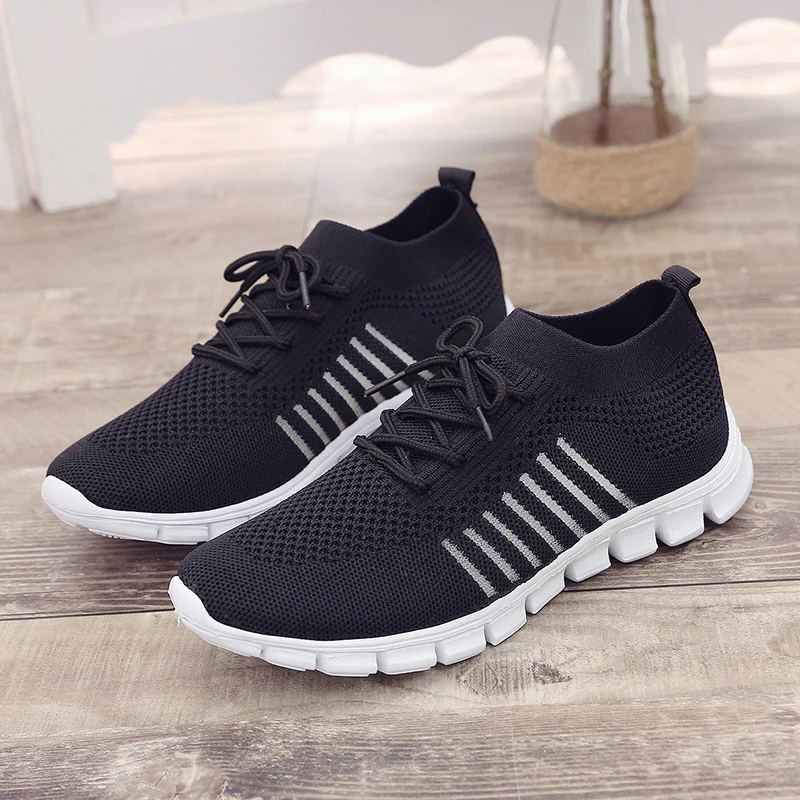 Damen Sportliche Sneaker mit atmungsaktiver Netzstruktur und rutschfester Sohle Heidi Mode - Image 7
