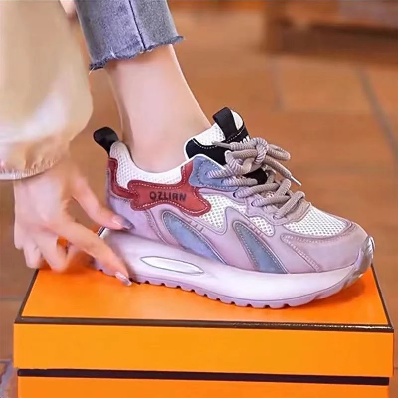 Damen Sportliche Sneaker mit atmungsaktiver Oberfläche und dämpfendem Sohlenprofil Heidi Mode - Image 6