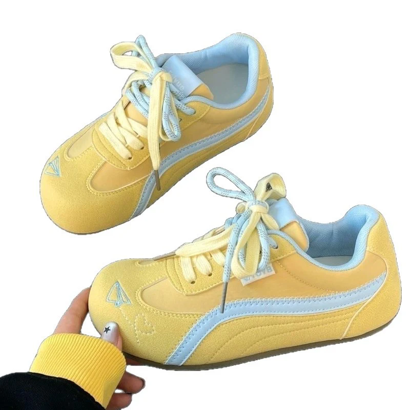 Damen Sportliche Sneaker mit atmungsaktiver Oberflächenstruktur und flexiblem Komfortdesign Heidi Mode - Image 5