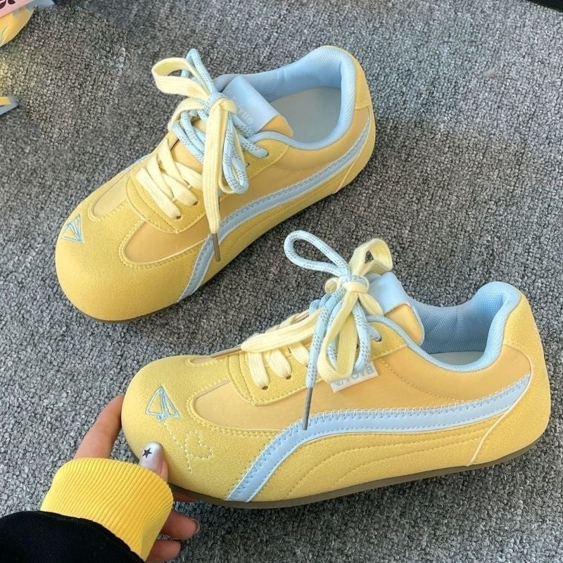 Damen Sportliche Sneaker mit atmungsaktiver Oberflächenstruktur und flexiblem Komfortdesign Heidi Mode - Image 6