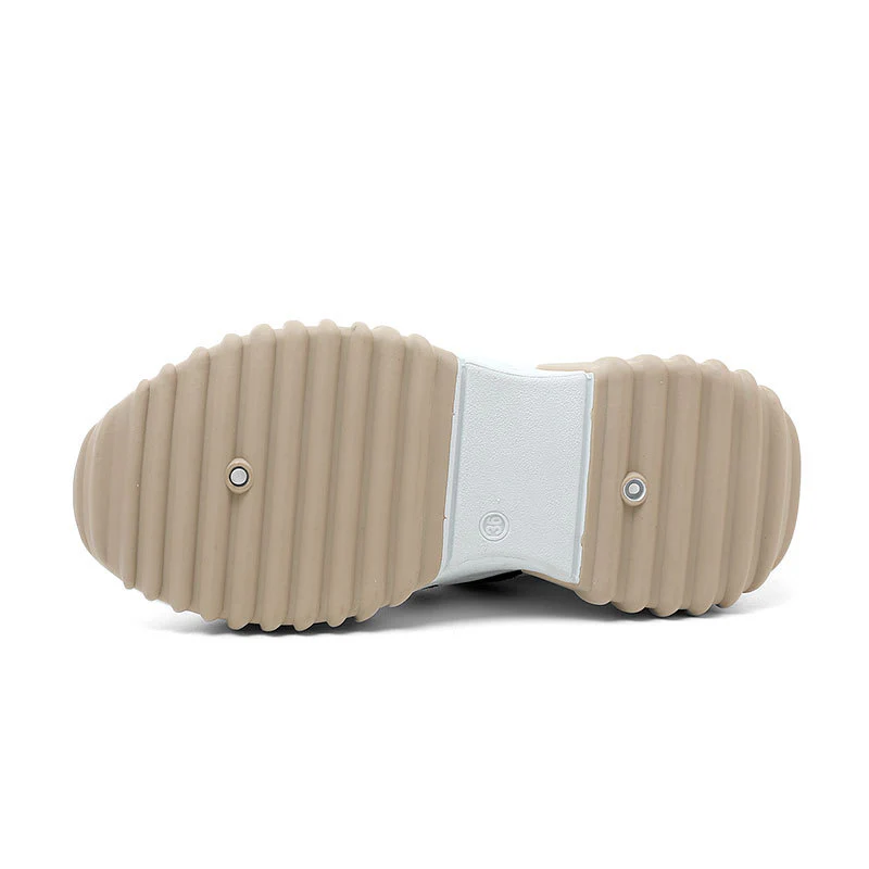 Damen Sportliche Sneaker mit atmungsaktiver Oberflächenstruktur und rutschfester Laufsohle Heidi Mode - Image 4
