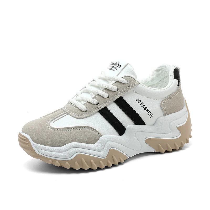 Damen Sportliche Sneaker mit atmungsaktiver Oberflächenstruktur und rutschfester Laufsohle Heidi Mode - Image 5
